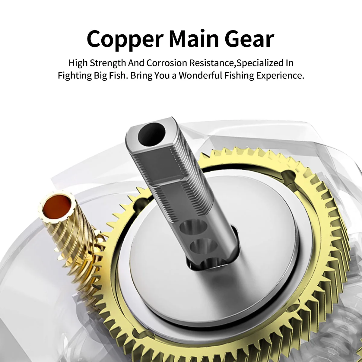 Köder guss rolle Metall körper 15kg max Drag 8 + 1 Lager Aluminium rahmen Süßwasser Salzwasser Angel rolle - imagen 4