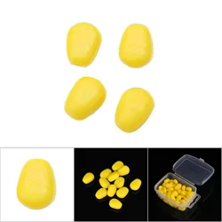 Cebo sweetcorn flotante para carpa – PVC duradero 6 colores
