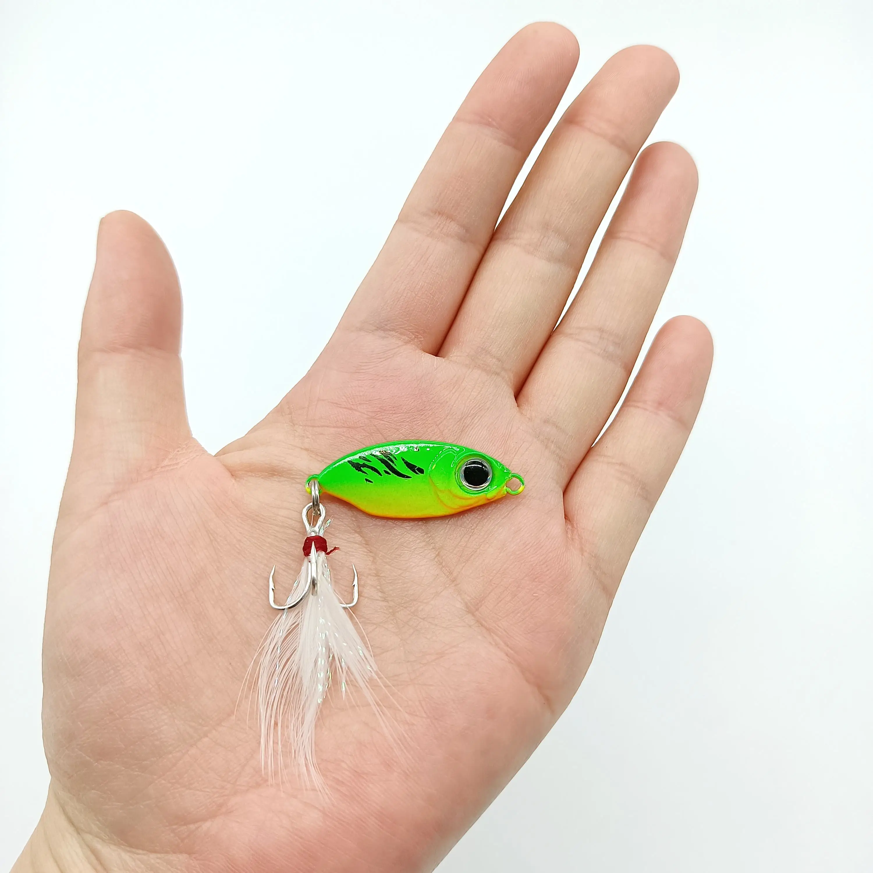 DUODUOYU, 1 Uds., 10g, 15g, 20g, plantilla, señuelo duro, Micro mar, cebo Artificial de hundimiento lento, fundición a tierra, plantilla de Metal, accesorios de pesca - imagen 3