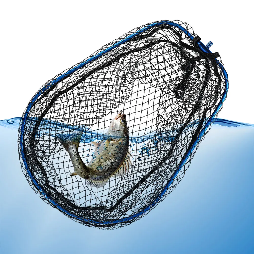 Red de pesca de aleación de aluminio, red de aterrizaje plegable, accesorios de pesca al aire libre - imagen 3