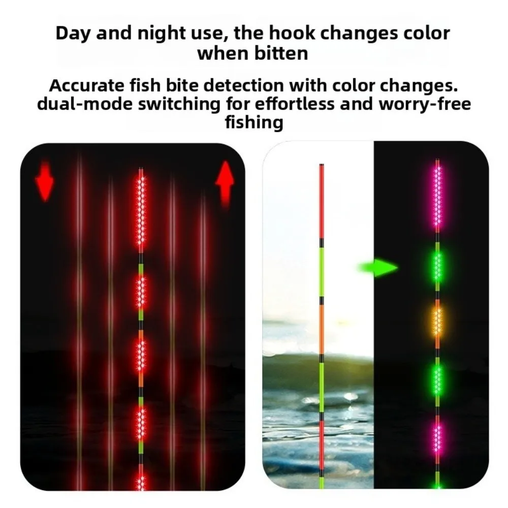 Flotador inteligente LED superbrillante, flotador luminoso superior ultra sensible, diseño electrónico, tecnología inteligente, boya de pesca - imagen 5