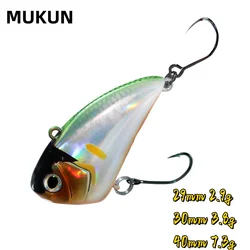 Mini VIB hundido vibración cebo duro señuelo para lucio
