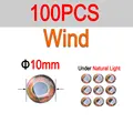 10mm 100pcs Wind