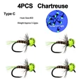 4PCS C  Chartreuse