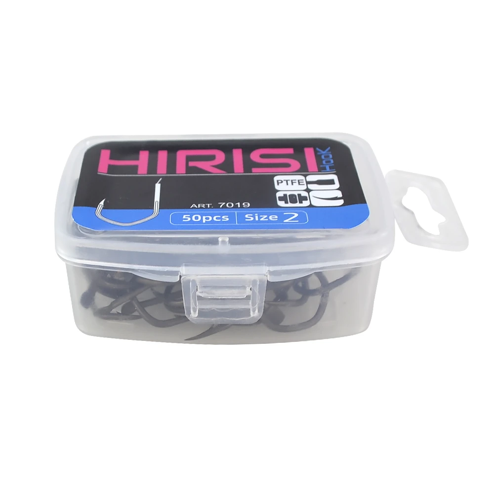 Hirisi anzuelos para carpa con púas PTFE – acero carbono - imagen 4