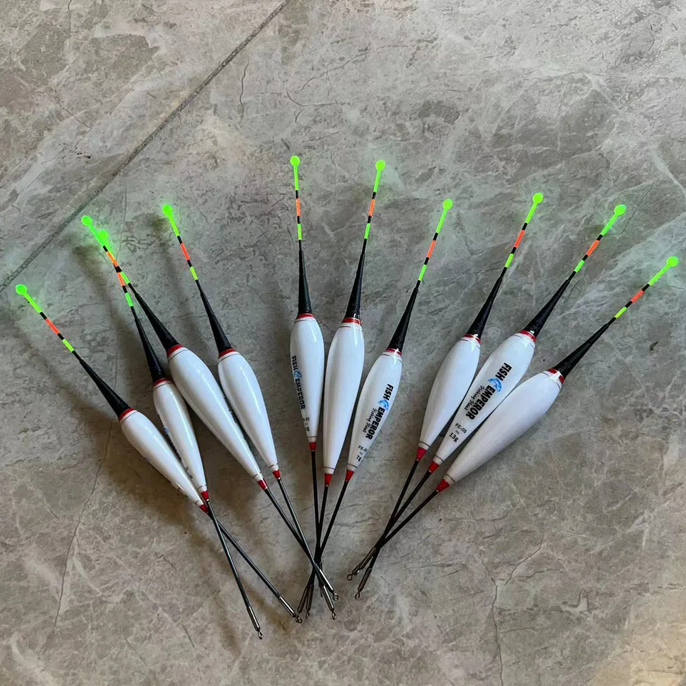 2 unids/lote flotador electrónico de pesca inteligente nocturno Led luminoso inteligente flotador de pescado boya gancho para morder decoloración cuenta de luz superior - imagen 5