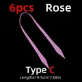 6 piezas de Rosa C