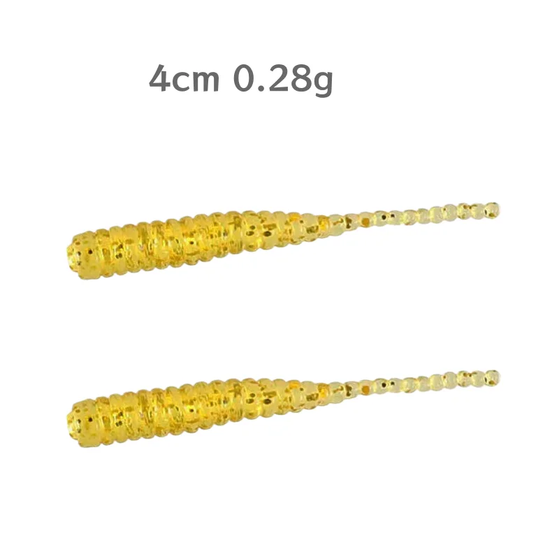 Vinilo Swolfy – Minnow Swimbait cola de aguja 40mm para bass - imagen 3
