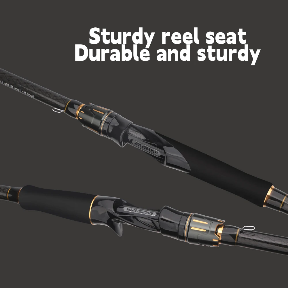 ROLLFISH-caña de pescar de fibra de carbono, cinta cruzada de carbono de 3 secciones, regalo de agua de mar y agua dulce de alta sensibilidad, hilo de pescar de 100M - imagen 3