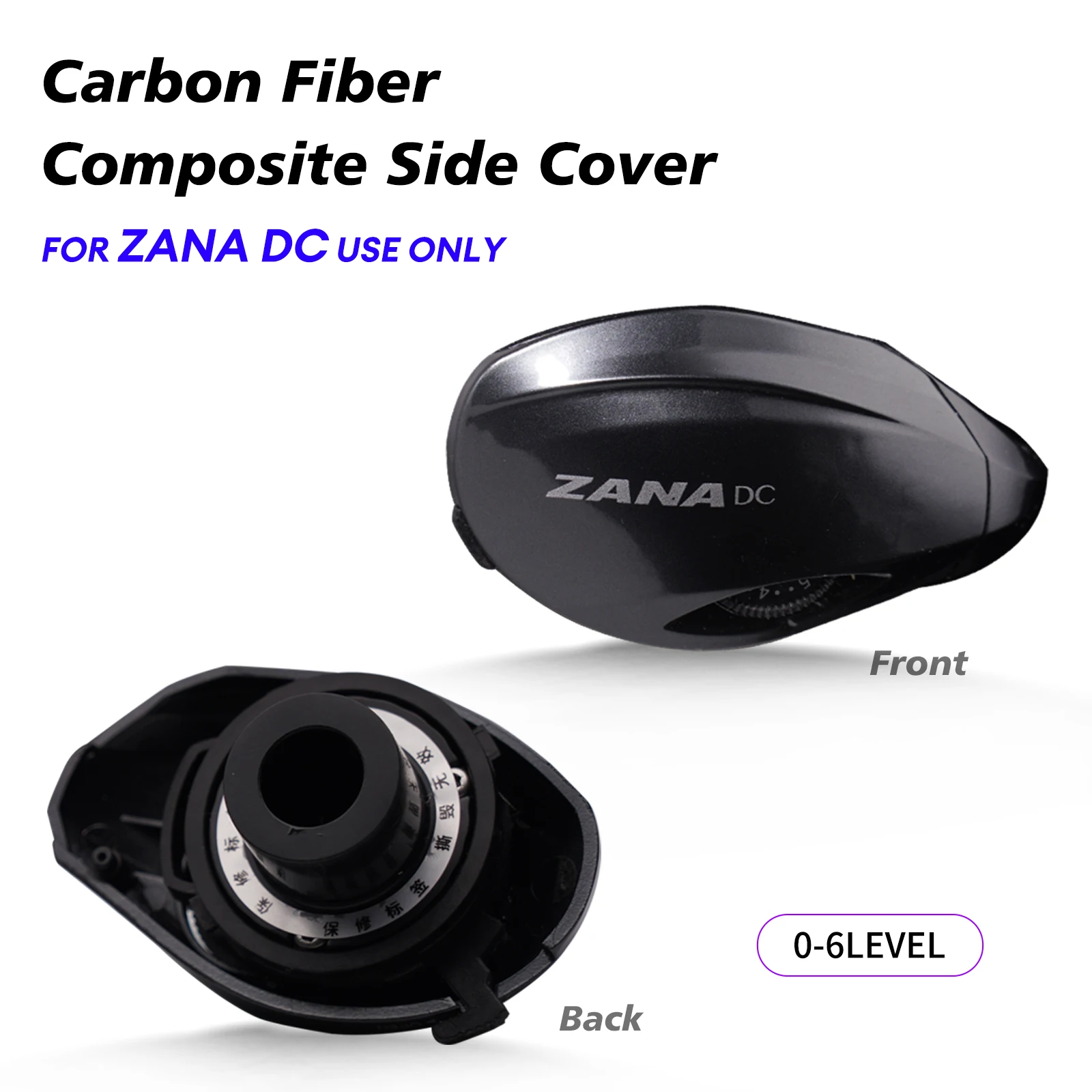 Carrete Purelure Zana DC con tapa lateral y sistema de arrastre - imagen 5