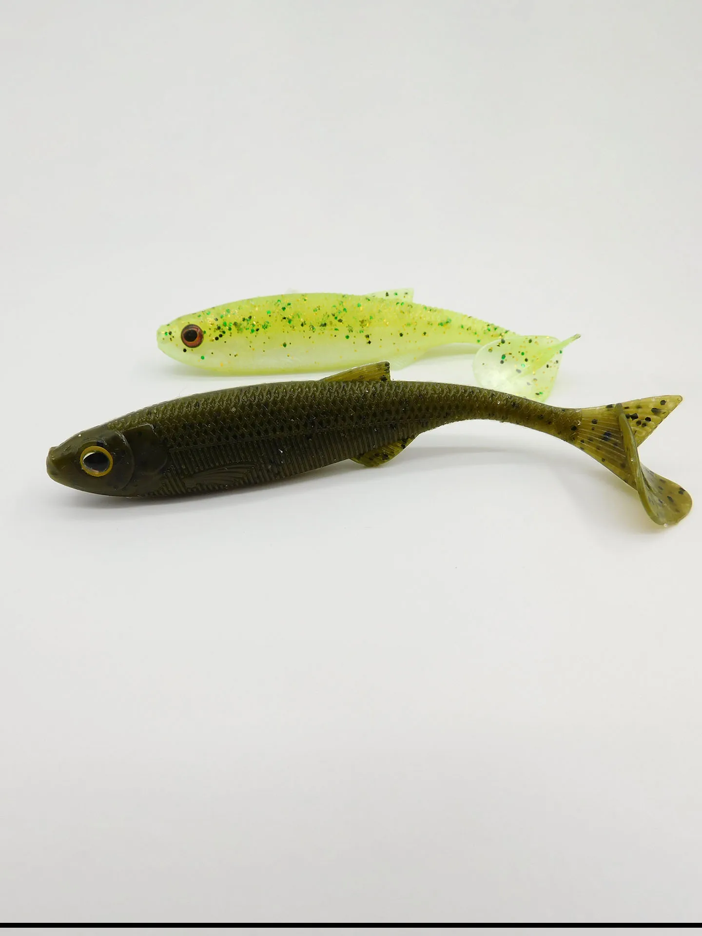 ESFISHING 2025 nuevo señuelo de pesca cebo suave ACTION SHAD 4in cebo artificial señuelo de plástico para Lucio perca lubina - imagen 4