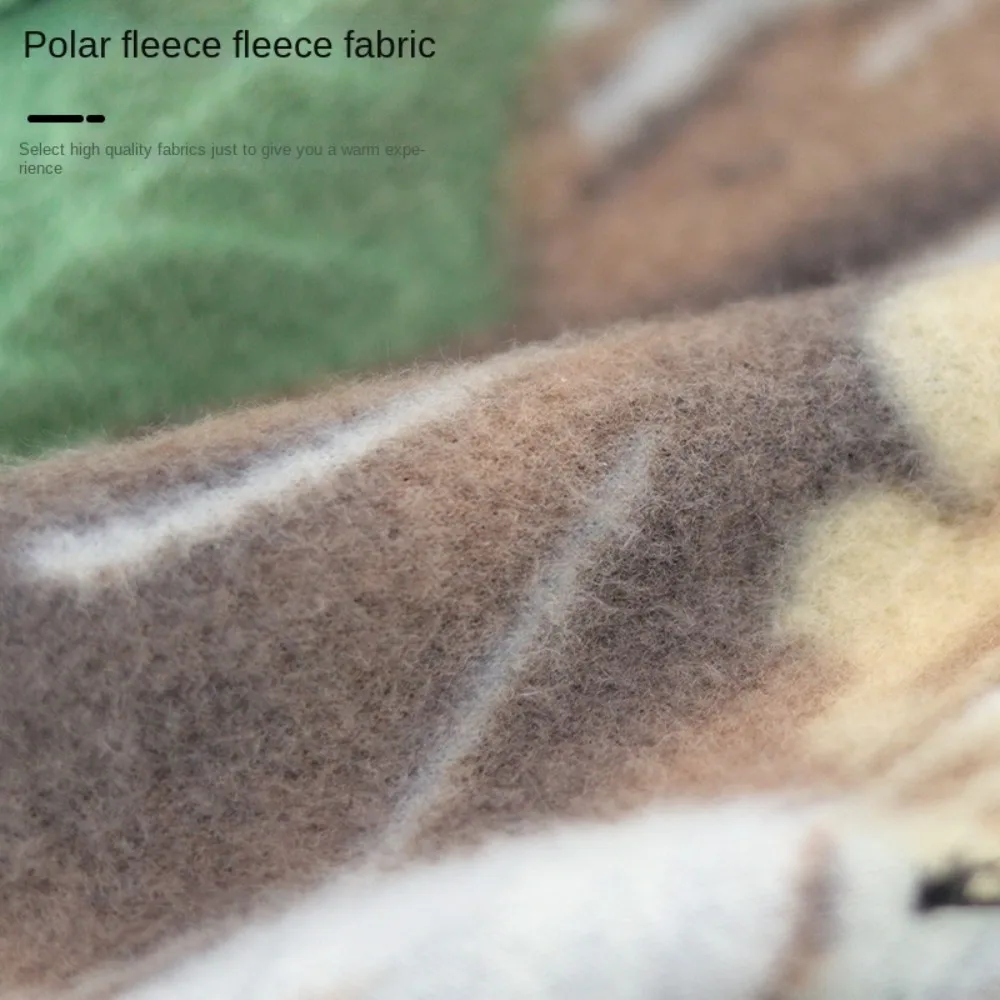 Gorro de lana cálido de camuflaje táctico para hombres y mujeres, gorro militar a prueba de viento, gorro cálido de invierno para montar al aire libre, pesca y senderismo - imagen 5