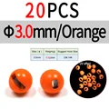 3.0mm 20pc Orange