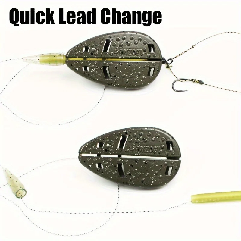 Alimentador de método en línea de zinc para pesca de carpa - imagen 4