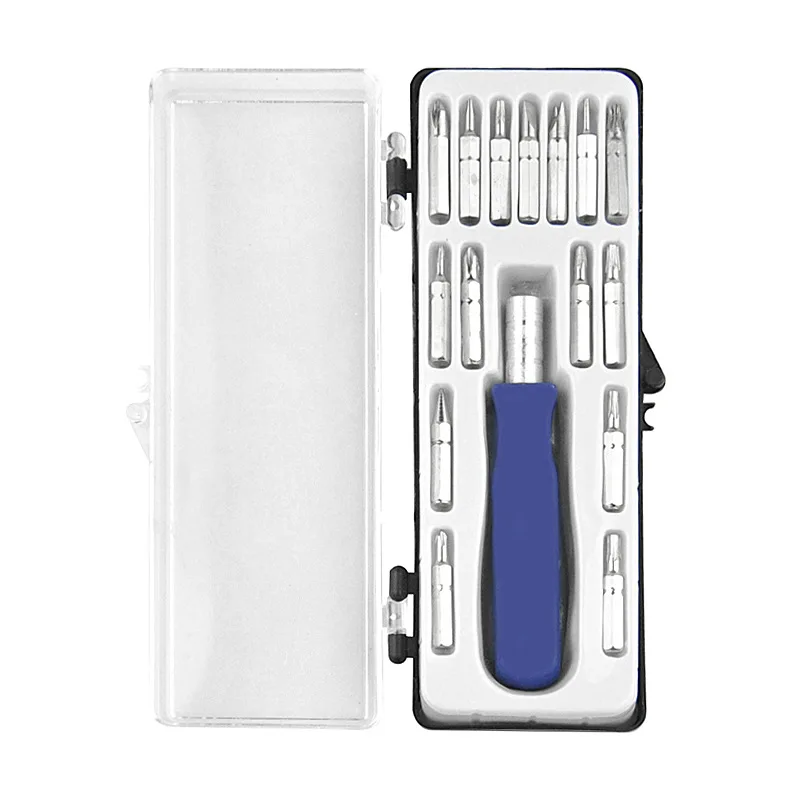 Juego de destornilladores multifuncionales 16 en 1, combinación de puntas múltiples, Mini Kit magnético de precisión, cámara para teléfono móvil, IPad, reparación del hogar - imagen 4