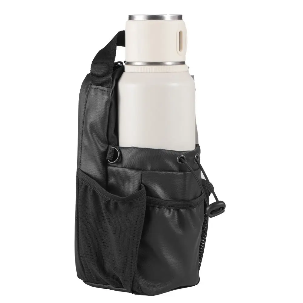 Bolsa Magnética para Botella de Agua con Cordón, Bolsa Deportiva Multicapa, Portátil, de Gran Capacidad, Cruzada, para Gimnasio y Fitness - imagen 4
