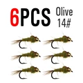 6pcs olive