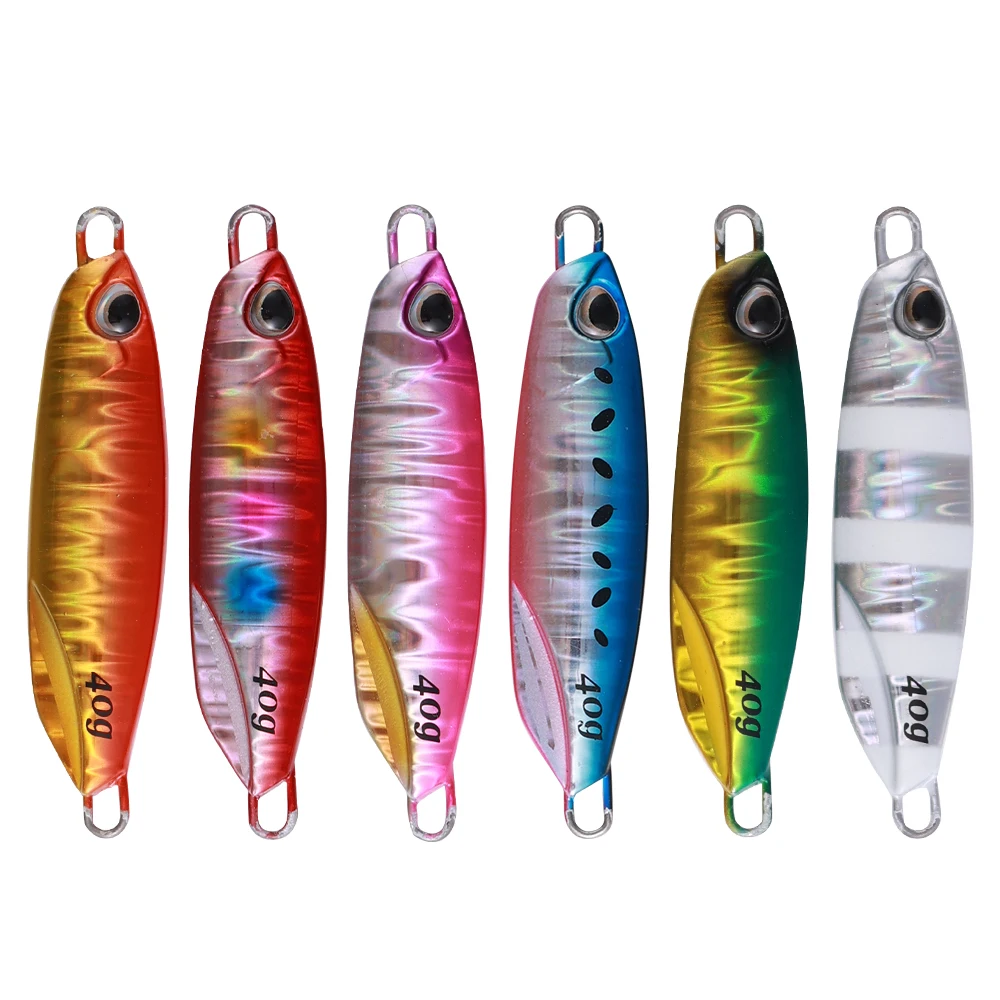 CASTFUN señuelo de metal fundido para pesca con anzuelo largo - imagen 4