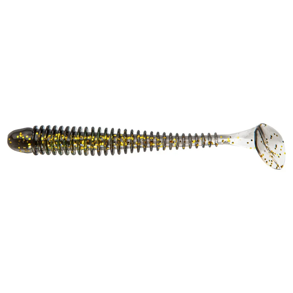 MUKUN 6 uds anillo de impacto Shad señuelo de pesca suave 50mm 65mm 100mm cebos de plástico Swimbait Jigging señuelo cebos artificiales - imagen 3