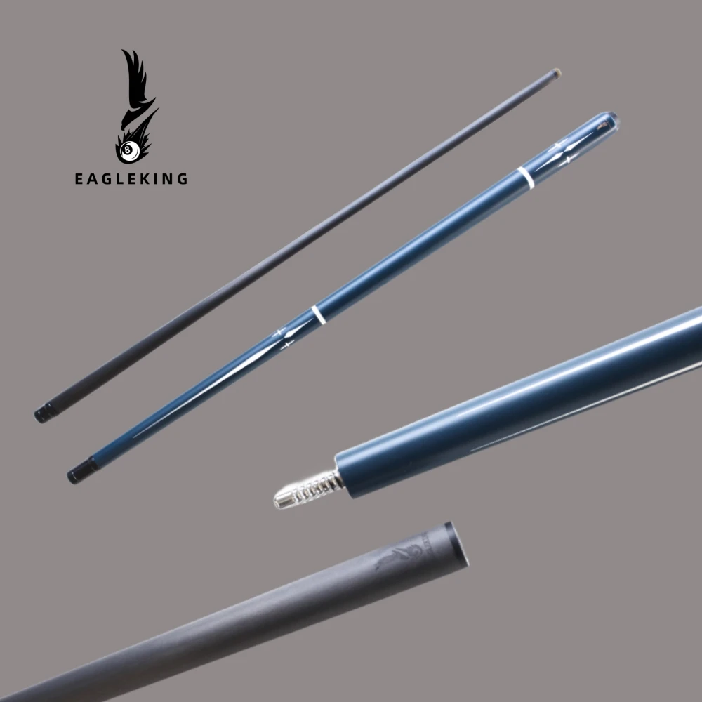 Taco de billar Protaper de eje de carbono 100%, punta de 12,4mm, 8 capas, punta de piel de cerdo 1/2, 147cm/58 pulgadas, 18,5 oz - imagen 3