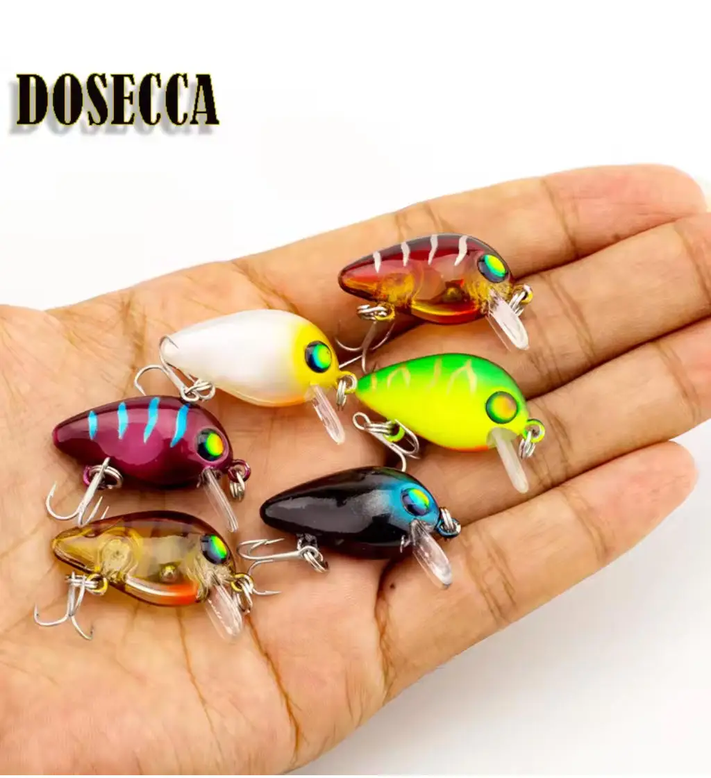 Crankbait flotante mini diseño japonés para lucio - imagen 5