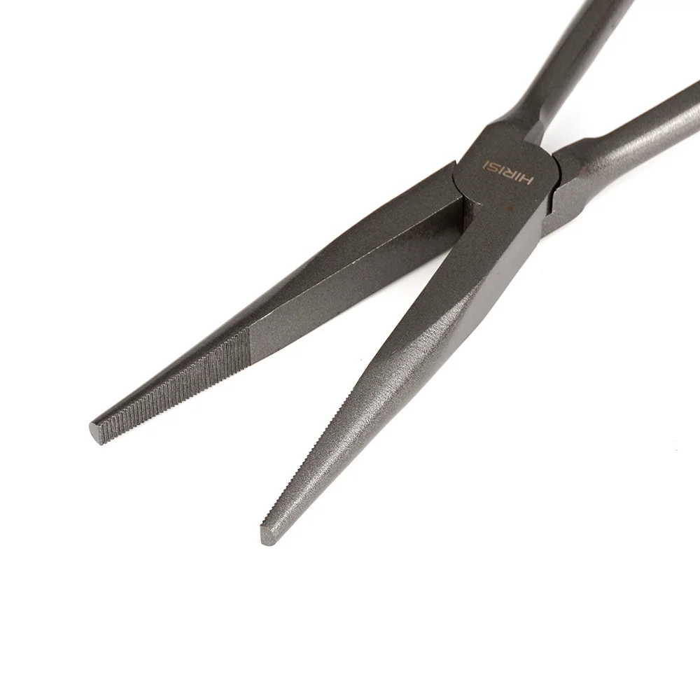 Alicates de pesca Hirisi, removedor de anzuelos de nariz larga de 29cm, accesorios de pesca de agua salada de acero al carbono PX05 - imagen 4