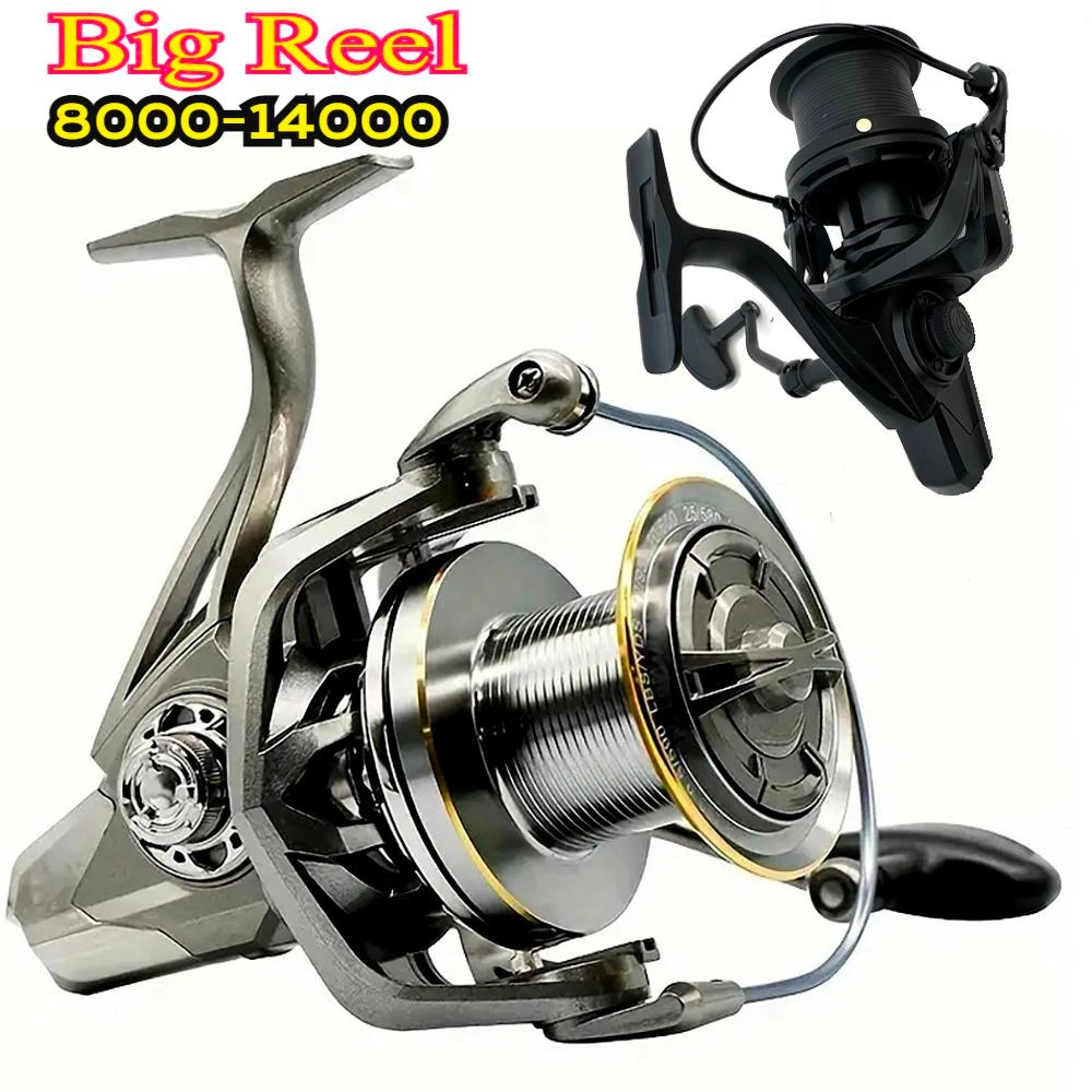 Carrete surfcasting gran capacidad – Lances largos con arrastre 20 kg - imagen 4