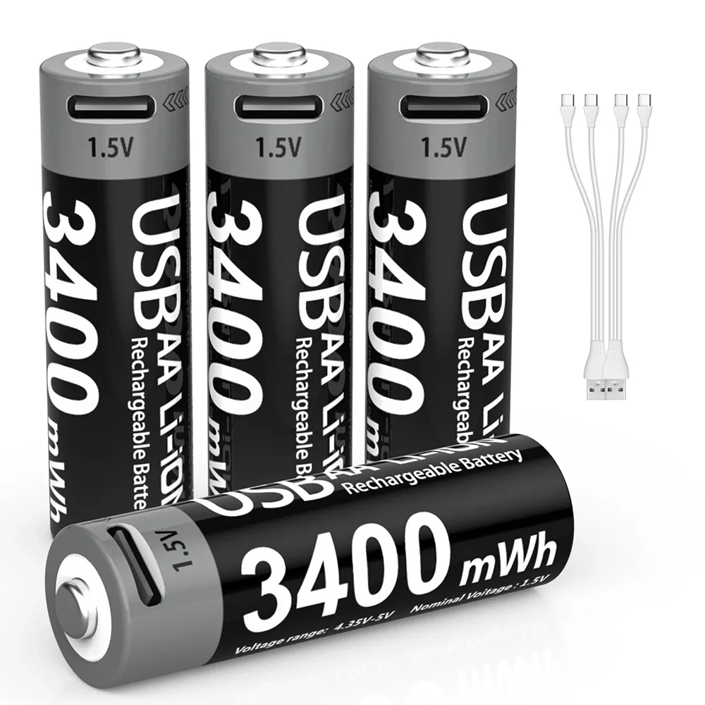 Baterías Recargables Litio USB para Pesca - imagen 2