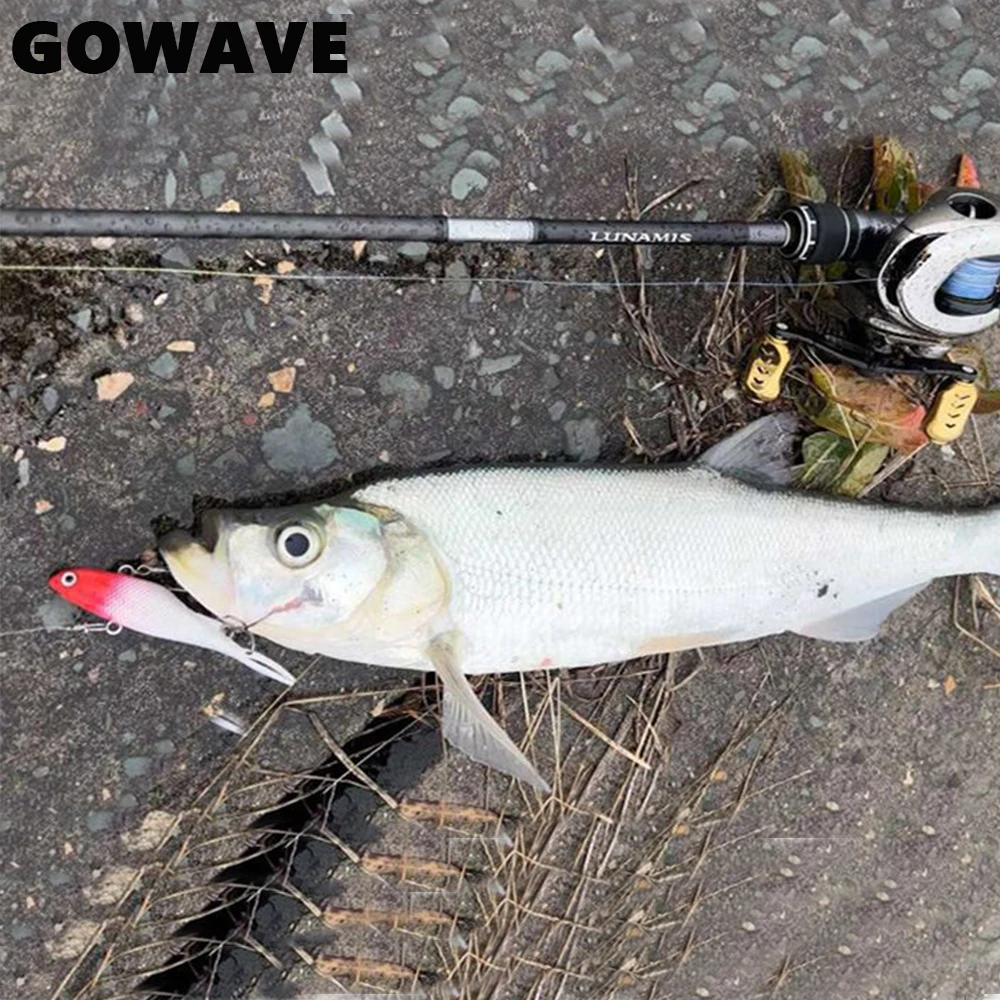 Cebo blando de agua salada, cabeza de plantilla de Metal, señuelo VIB de silicona, plástico, sábalo, Swimbait, aparejos de pesca para Mahi, Marlin, Wahoo, pez rojo, 20g, 30g - imagen 5