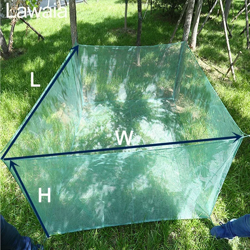 Lawaia-Red de cría de peces, Red de estaca, estanque, agricultura, acuicultura, malla pequeña - imagen 5