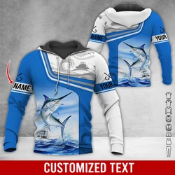 PLstar Cosmos Sudadera Marlin 3D con cremallera para pesca deportiva