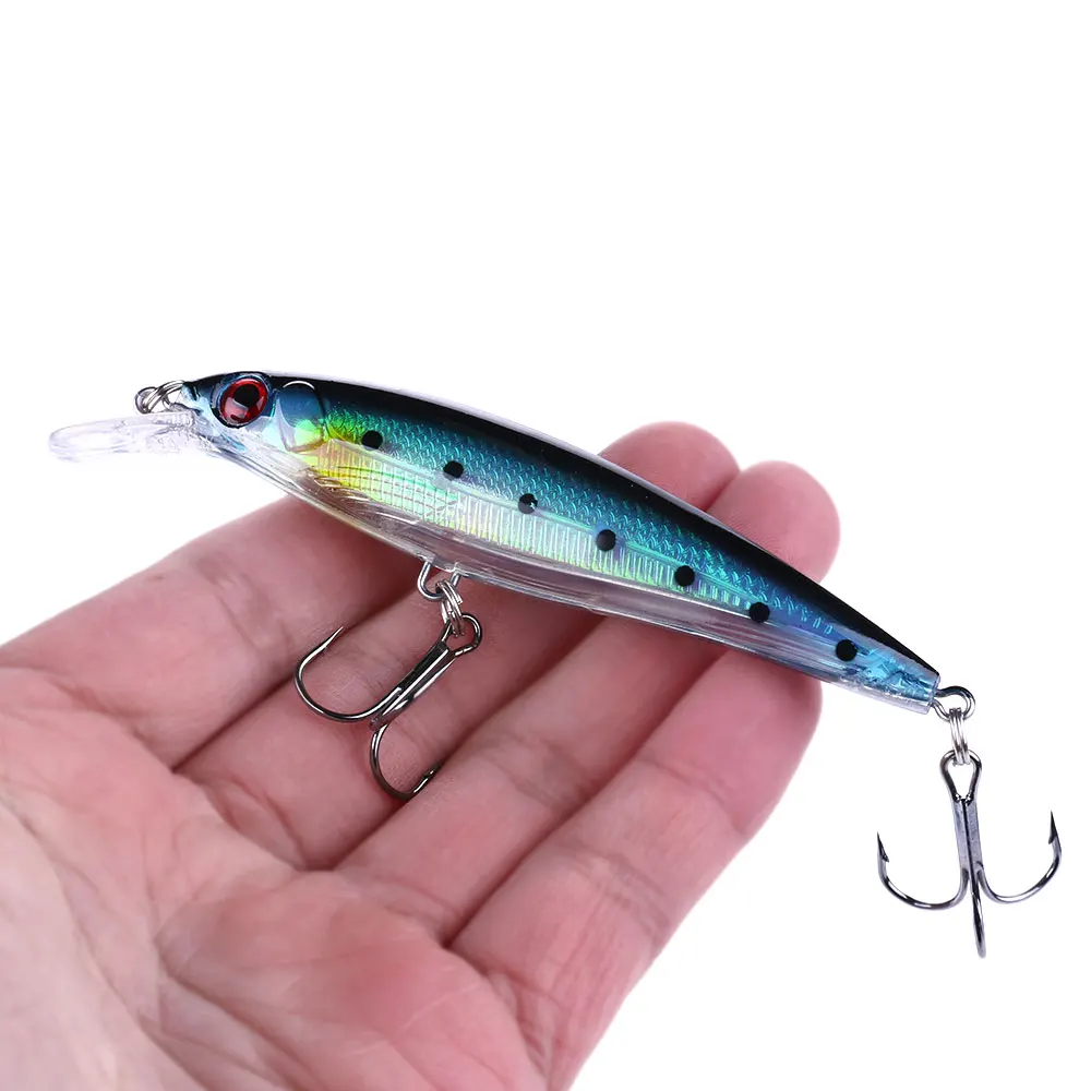 Jerkbait Minnow Crankbaits conjunto de Señuelos de Pesca Swimbait Kit de cebo duro Wobblers artificiales para Lucio carpa aparejos de pesca de mar Topwater - imagen 5