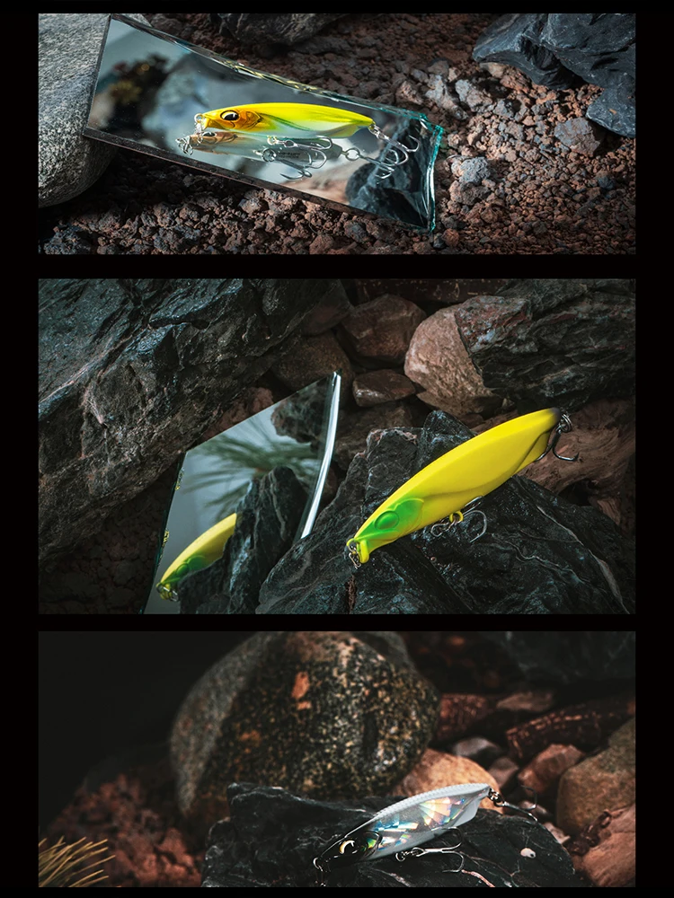 Señuelo de pesca con lápiz Ravencraft YY-PLUG, 8g/10g/15g/18g, cebo hundido aleteo, Wobbler de agua dulce de mar para trucha, Lucio, lubina, Stickbait - imagen 5