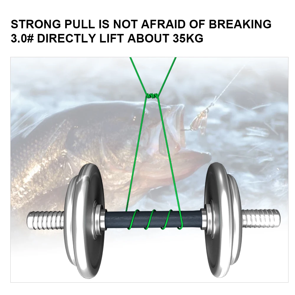 FTK-sedal de pesca trenzado de 8 hebras, multifilamento de 500M, 15LB-110LB, pesca de carpa, alambre trenzado japonés, accesorios de pesca, línea de Pe - imagen 3