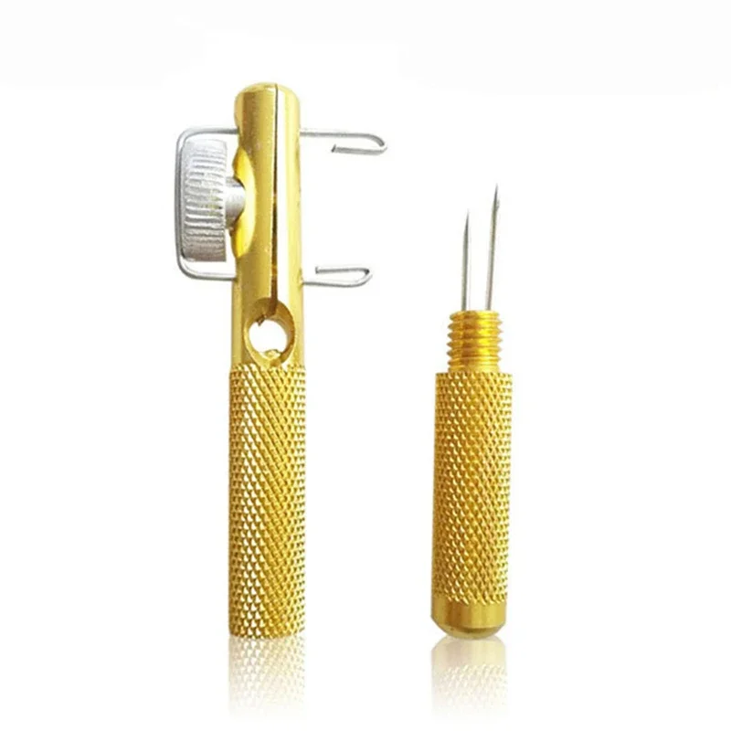 Herramienta de anudado de anzuelos de pesca de Metal, dispositivo de fabricación de bucles y ganchos, removedor de desacoplamiento, accesorios de pesca de carpa - imagen 2