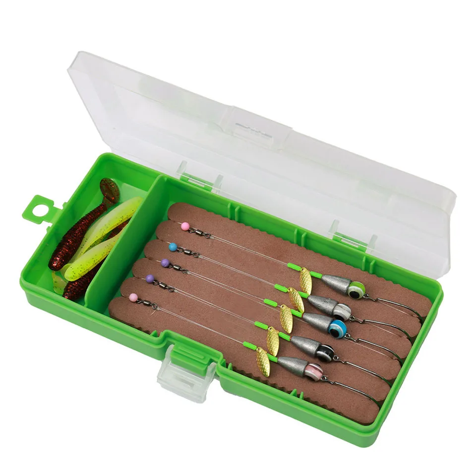 Texas-Juego de aparejos de pesca de lubina, Kit de aparejos de pesca, plomada de tiro, accesorios, 4 #2 #1 #3,5g 5g 7g 10g, juego de 5 piezas