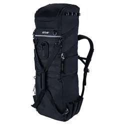 Goture Mochila de pesca de gran capacidad de 130L con 8 soportes para caña de pescar, bolsa de almacenamiento plegable para aparejos de pesca al aire libre para pescadores