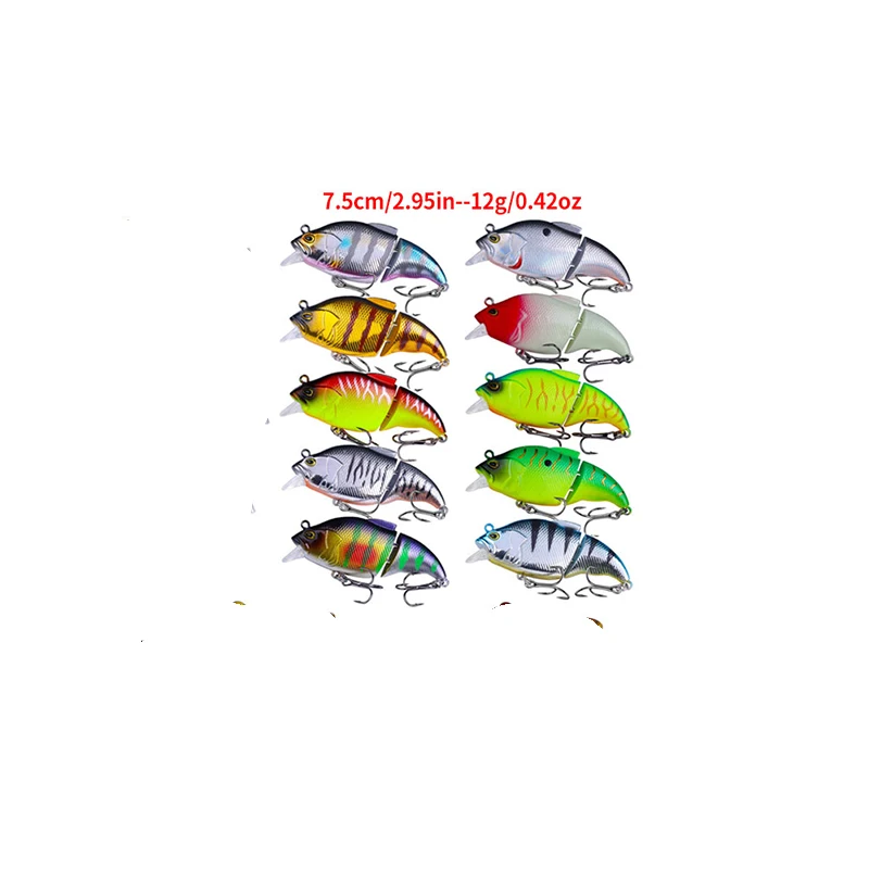 Juego de Señuelos Articulados Swimbait – Cebo duro para depredadores - imagen 4