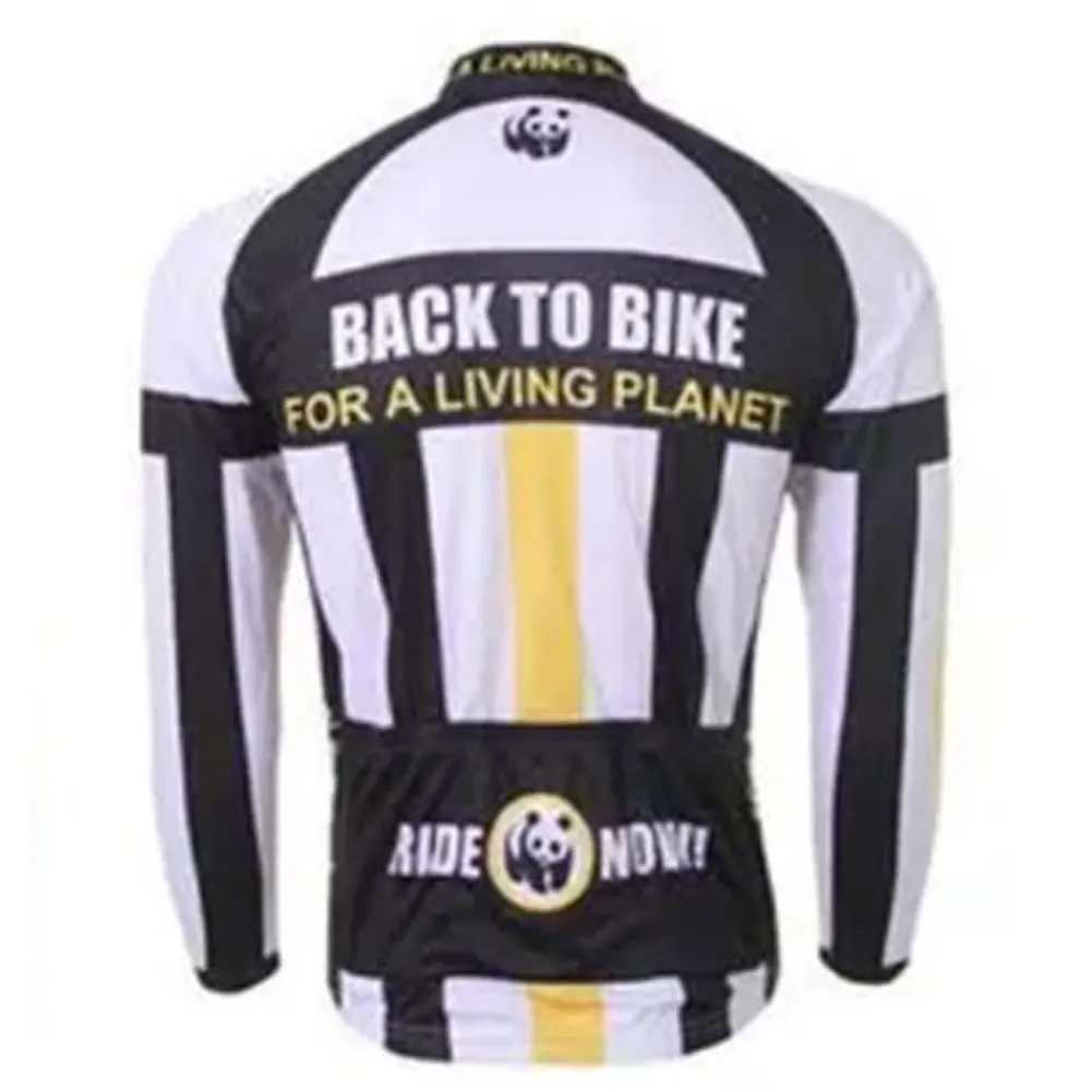 Camiseta térmica de lana para ciclismo de montaña MTB manga larga - imagen 3