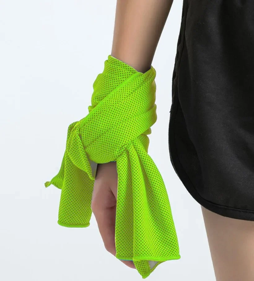 Toalla de microfibra de secado rápido para deportes al aire libre, toalla fresca de gran tamaño para ciclismo, Yoga, correr, senderismo, Fitness, limpieza del sudor - imagen 3