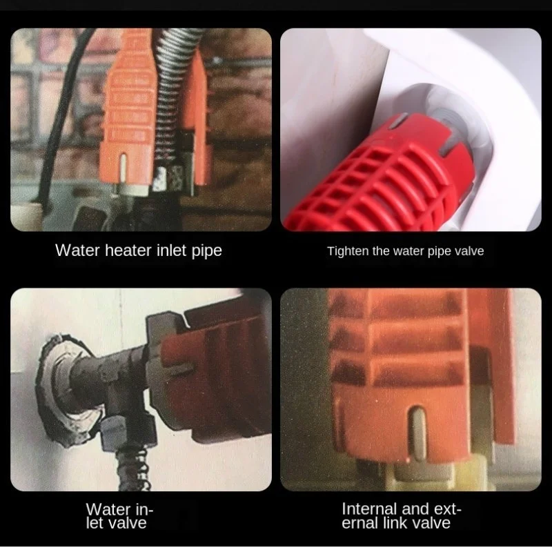 Llave sanitaria multifuncional para suelo pélvico, manguito principal, desmontaje de grifo, tubo, fregadero, solo herramienta de instalación sanitaria - imagen 3