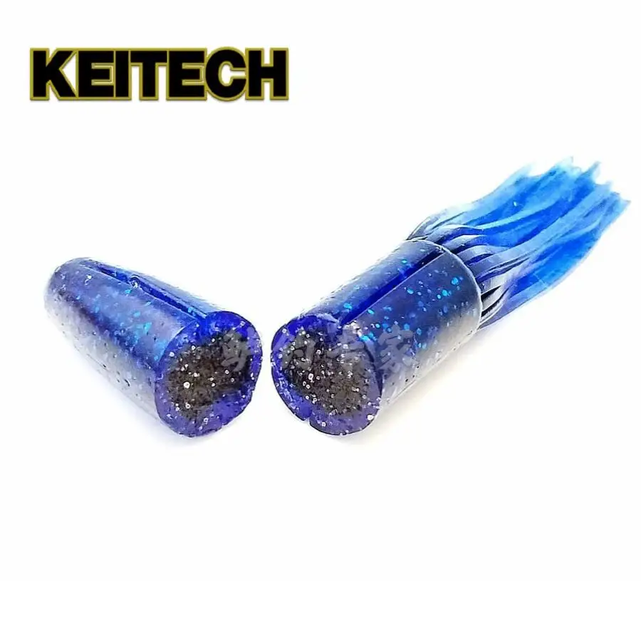 Japón KEITECH Salty Core Tube 3,5/4 pulgadas marca K, tipo calamar tubo de cebo suave tipo insecto - imagen 5