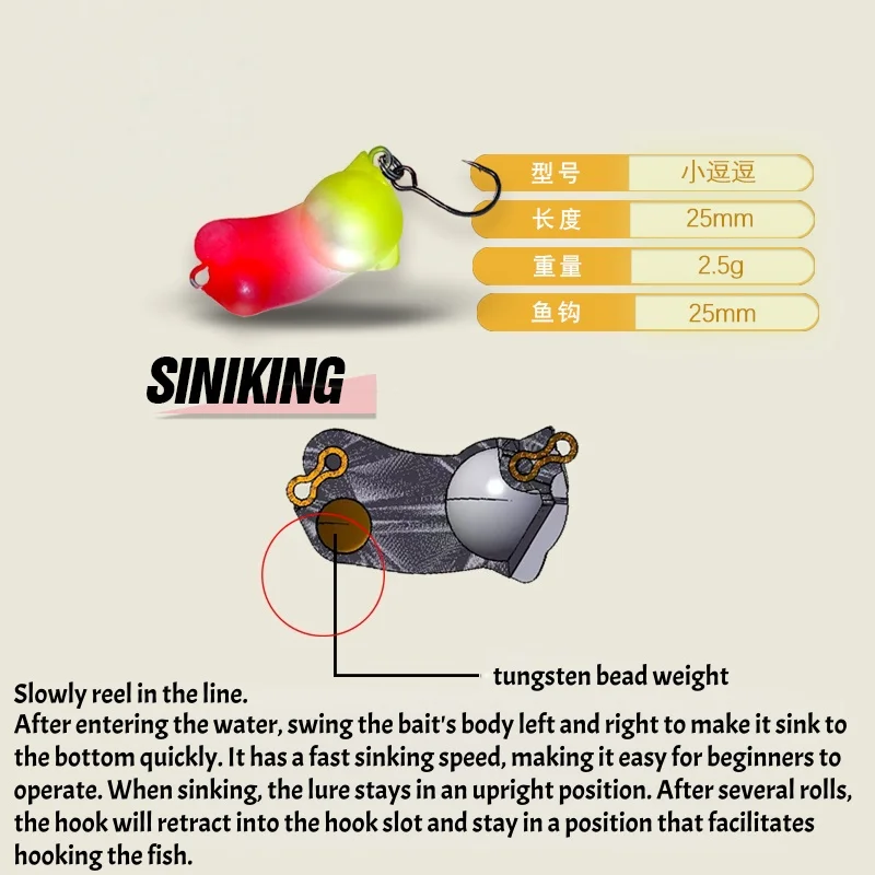 Swolfy Crankbait 25mm – Señuelo de Pesca para Trucha y Lubina - imagen 2
