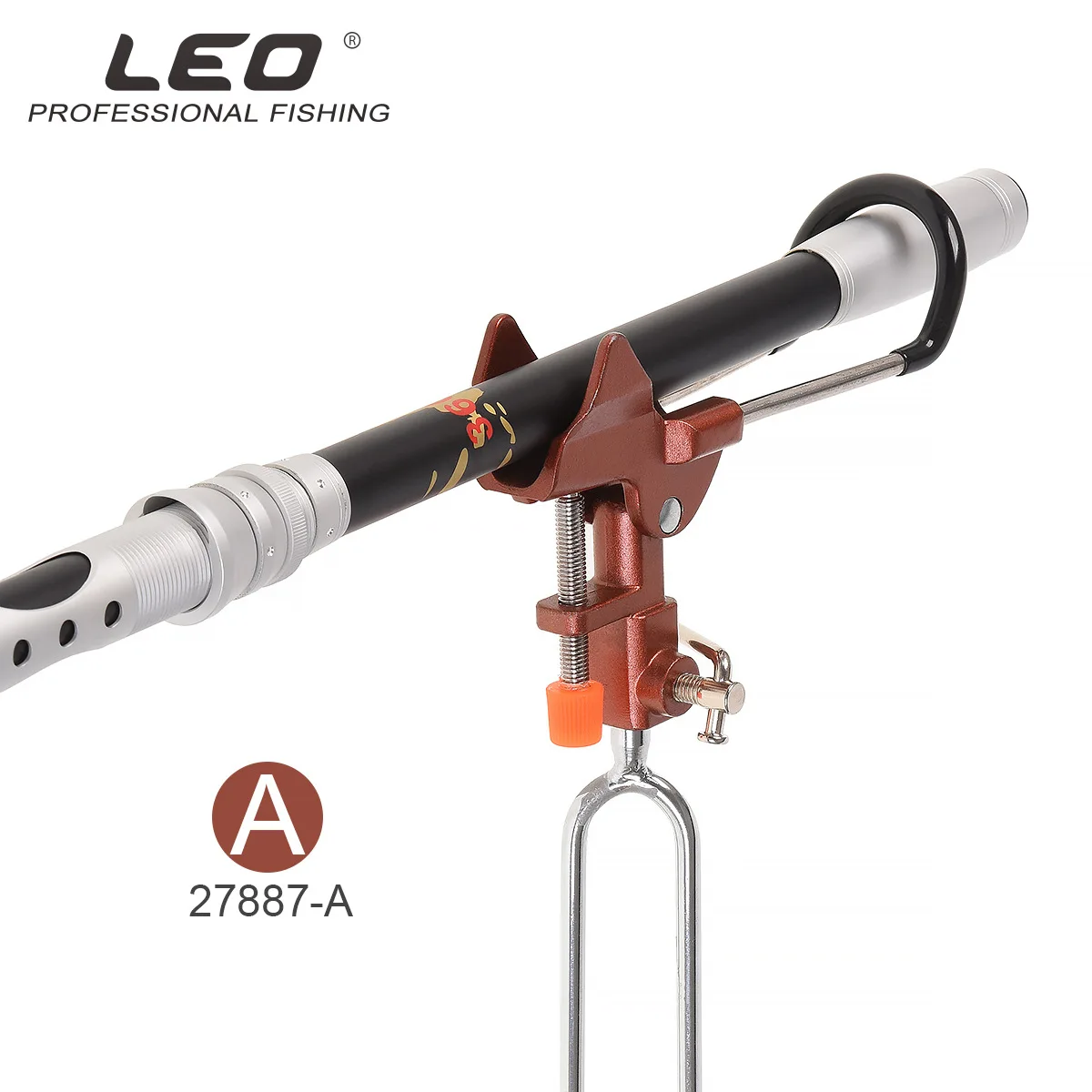 Portacañas torreta universal de aluminio para pesca en mar - imagen 2