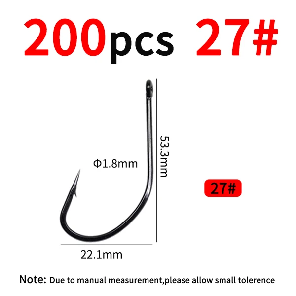 200pcs size 27
