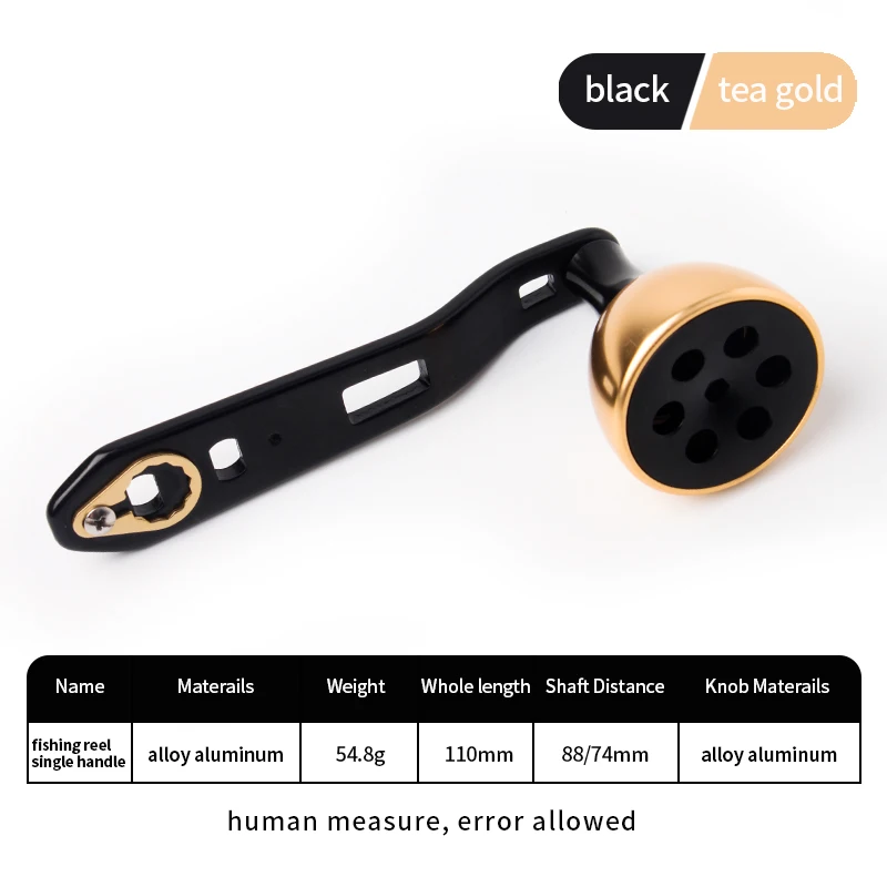 black tea gold 8x5mm