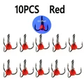 10 piezas Rojo