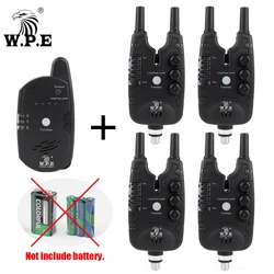 Alarmas de mordida LED inalámbricas W.P.E para carpa