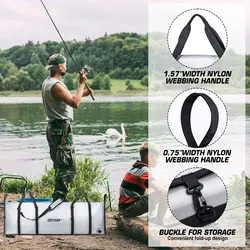Bolsa Refrigerante Goture plegable, impermeable, para pescado vivo
