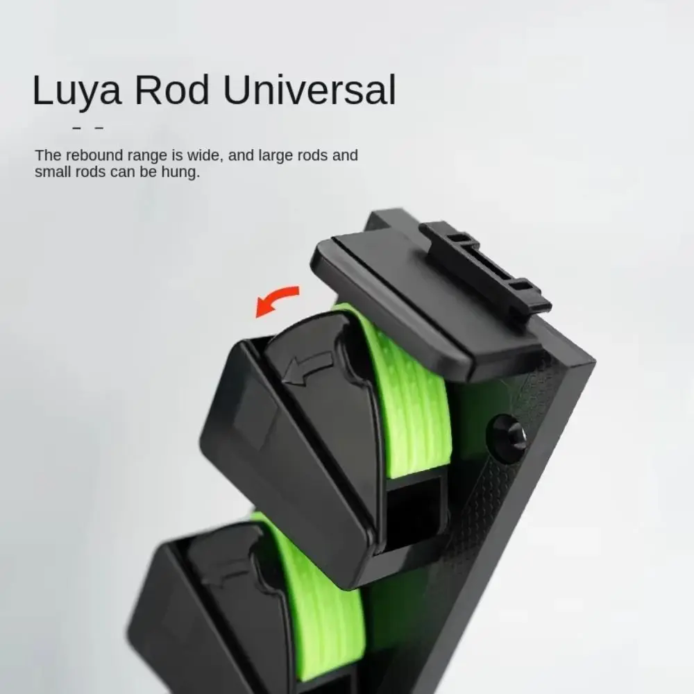 Portacañas de pared – Soporte vertical y horizontal de plástico - imagen 3